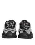 Dolce & Gabbana Black Gray NS1 Low Top Sneakers Shoes