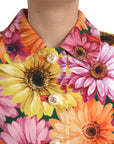 Dolce & Gabbana Multicolor Daisy Print Floral Fantasy Jacket