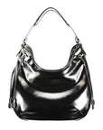 Twinset Black Polyurethane Women Hobo Bag