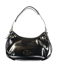 Twinset Black Polyurethane Women Hobo Bag