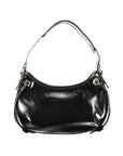 Twinset Black Polyurethane Women Hobo Bag