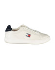 Tommy Hilfiger Bianco Polyurethane Women Sneaker