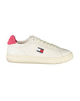 Tommy Hilfiger Bianco Polyurethane Women Sneaker