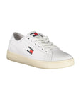 Tommy Hilfiger Bianco Polyurethane Women Sneaker