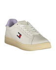 Tommy Hilfiger White Polyurethane Women Sneaker