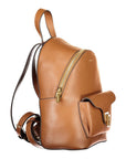 Coccinelle Marrone Leather Women Backpack