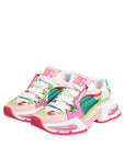 Dolce & Gabbana Multicolor Leather Airmaster Low Top Sneaker Shoes