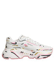 Dolce & Gabbana Multicolor Hand Painted DAYMASTER Sneaker Shoes
