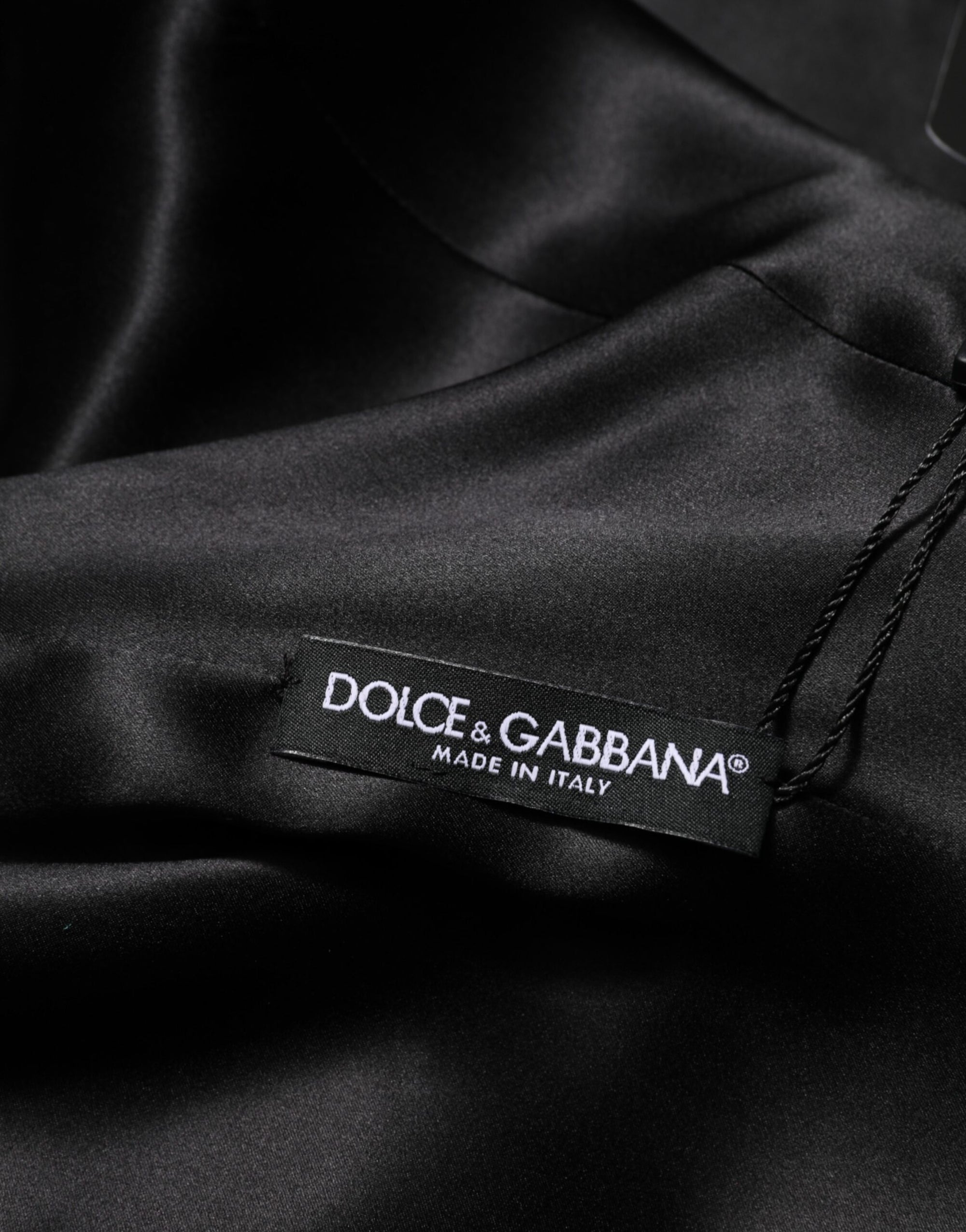 Dolce &amp; Gabbana Green Viscose Acetate Mini Long Sleeve Dress