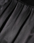 Dolce & Gabbana Black Silk Blend Lace Trim Sleeveless Mini Dress