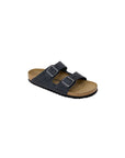 Birkenstock Black Synthetic Flat Sandals