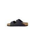 Birkenstock Black Synthetic Flat Sandals