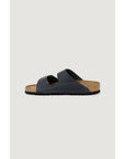 Birkenstock Black Synthetic Flat Sandals