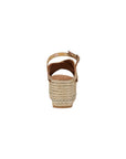 Alviero Martini Prima Classe Beige Polyethylene Platform Sandals