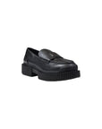 Armani Exchange Black Leather Platform Pumps