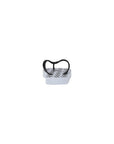 Armani Exchange White Rubber Flip-Flop Sandals