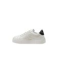 Armani Exchange Black Polyester Chunky Sneakers