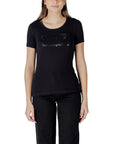 EA7 Emporio Armani Black Cotton T-Shirt