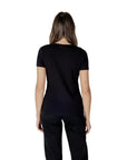 EA7 Emporio Armani Black Cotton T-Shirt