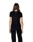 EA7 Emporio Armani Black Cotton T-Shirt