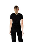 EA7 Emporio Armani Black Cotton T-Shirt