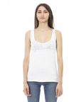 Just Cavalli White Viscose Women Top
