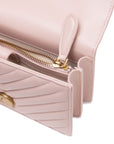PINKO Powder Pink Love One Mini Shoulder Bag