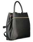 Twinset Black Polyurethane Women's Tote Bag
