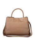 Twinset Marrone Poliuretano Woman Tote