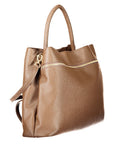 Twinset Marrone Poliuretano Woman Tote