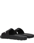 Off-White Black Cotton Slippers