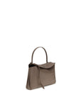 Balenciaga Gray Calf Leather Bos Taurus Shoulder Bag