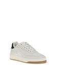 Saint Laurent White Calf Leather Bos Taurus Low Top Sneakers