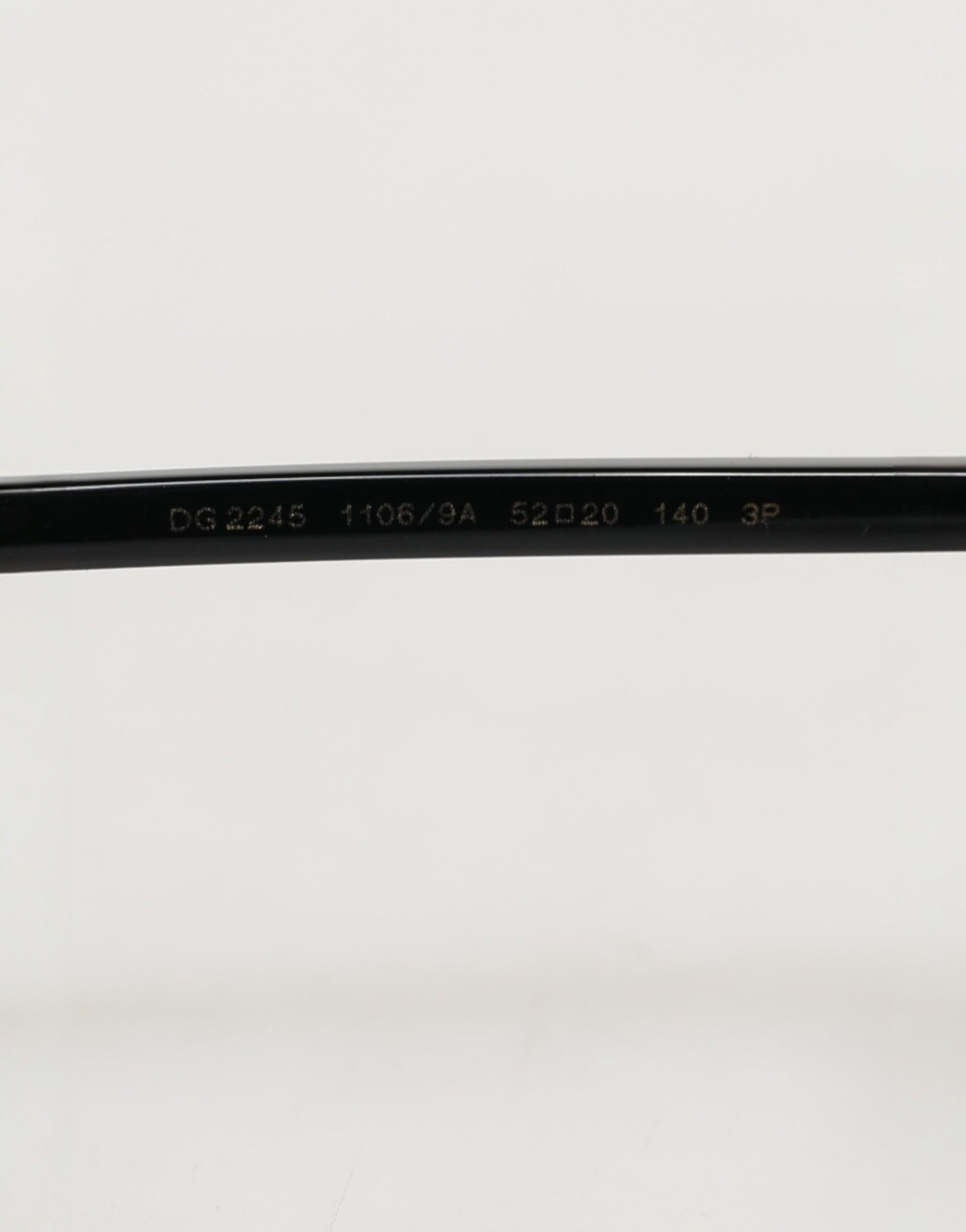 Dolce &amp; Gabbana Matte Black Steel Frame Gray Lens Sunglasses
