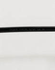 Dolce & Gabbana Matte Black Steel Frame Gray Lens Sunglasses