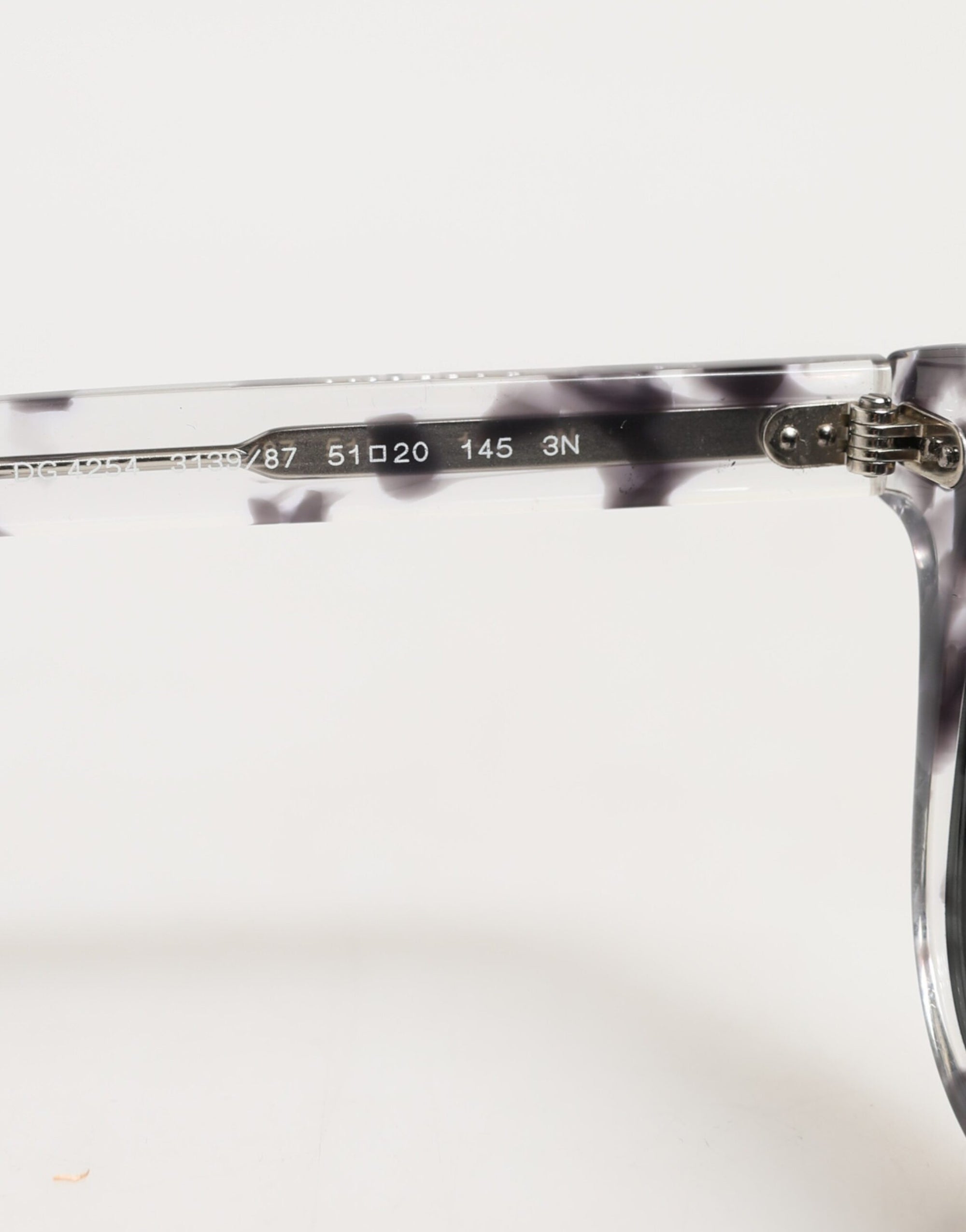 Dolce &amp; Gabbana DG4254 Havana Clear Black Tinted Lenses Sunglasses