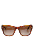 Dolce & Gabbana DG4338F Brown Havana Full Rim Round Lenses Sunglasses