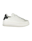 Gaelle Paris Bianco Poliuretano Women Sneaker