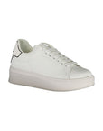 Gaelle Paris Bianco Poliuretano Women Sneaker