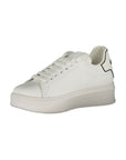 Gaelle Paris Bianco Poliuretano Women Sneaker