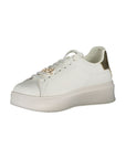 Gaelle Paris Bianco Poliuretano Women Sneaker