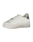 Gaelle Paris Bianco Poliuretano Women Sneaker