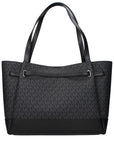 Michael Kors Black Fabric Shoulder Bag