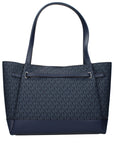 Michael Kors Blue Fabric Shoulder Bag