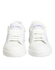 Dolce & Gabbana White Mesh Inserts Low Top Sneakers Shoes
