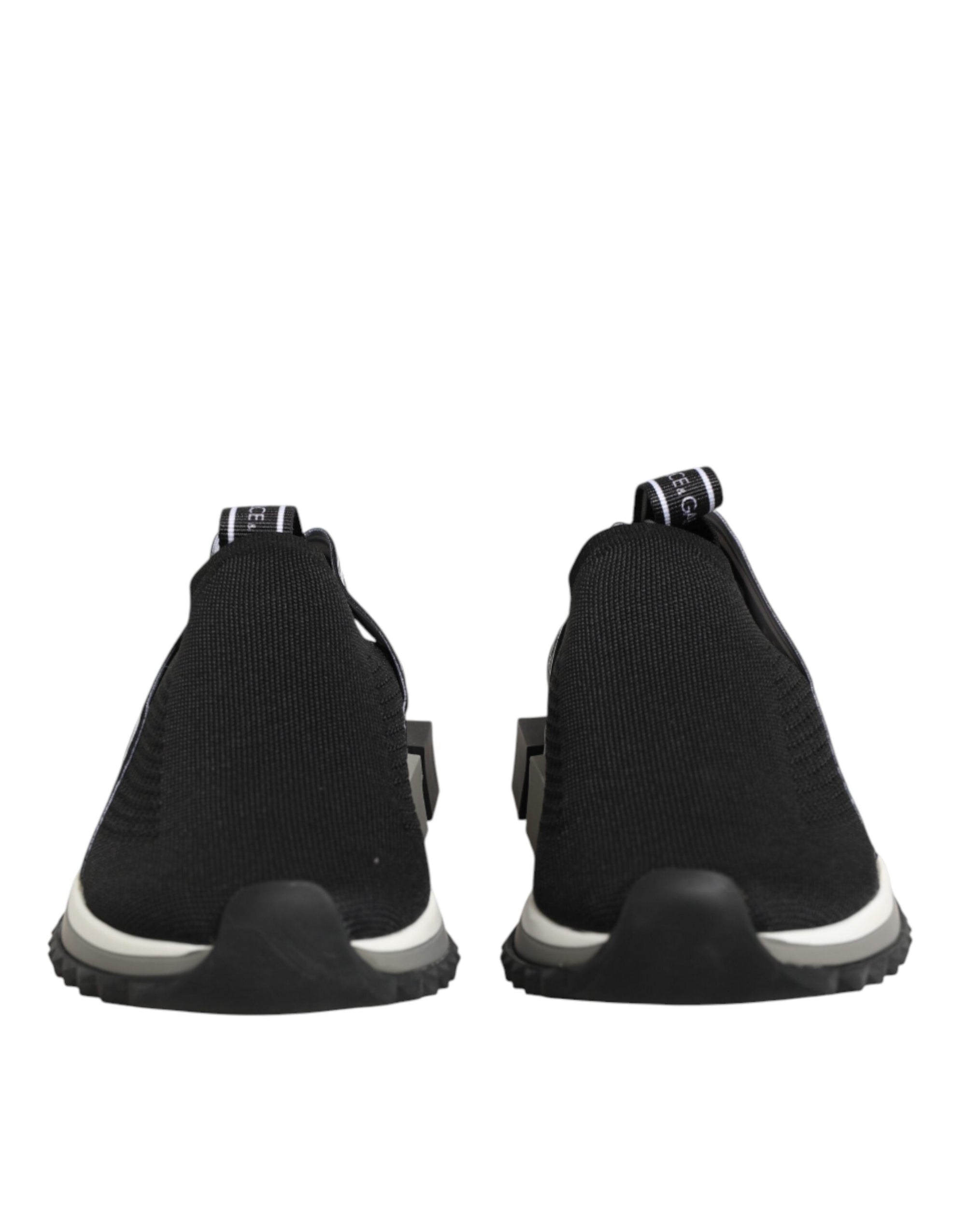 Dolce &amp; Gabbana Black Slip On Sorrento Low Top Sneakers Shoes