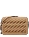 Michael Kors Brown Leather Crossbody Bag
