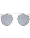 Emporio Armani Gray Metal Sunglasses