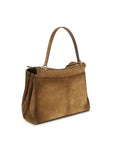 Balenciaga Brown Calf Leather Bos Taurus Shoulder Bag