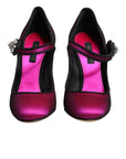 Dolce & Gabbana Pink Embellished High Heels Pumps Shoes